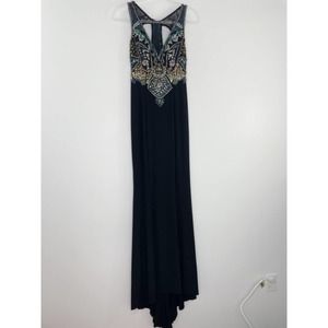 HP 🎉Tony Bowls Crystal Embellished Prom Dress